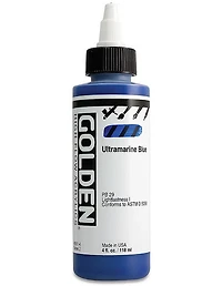 Acrylique high flow - 4 oz  bleu d'outremer  s2