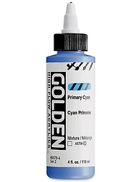 Acrylique high flow - 4 oz  cyan primaire  s2