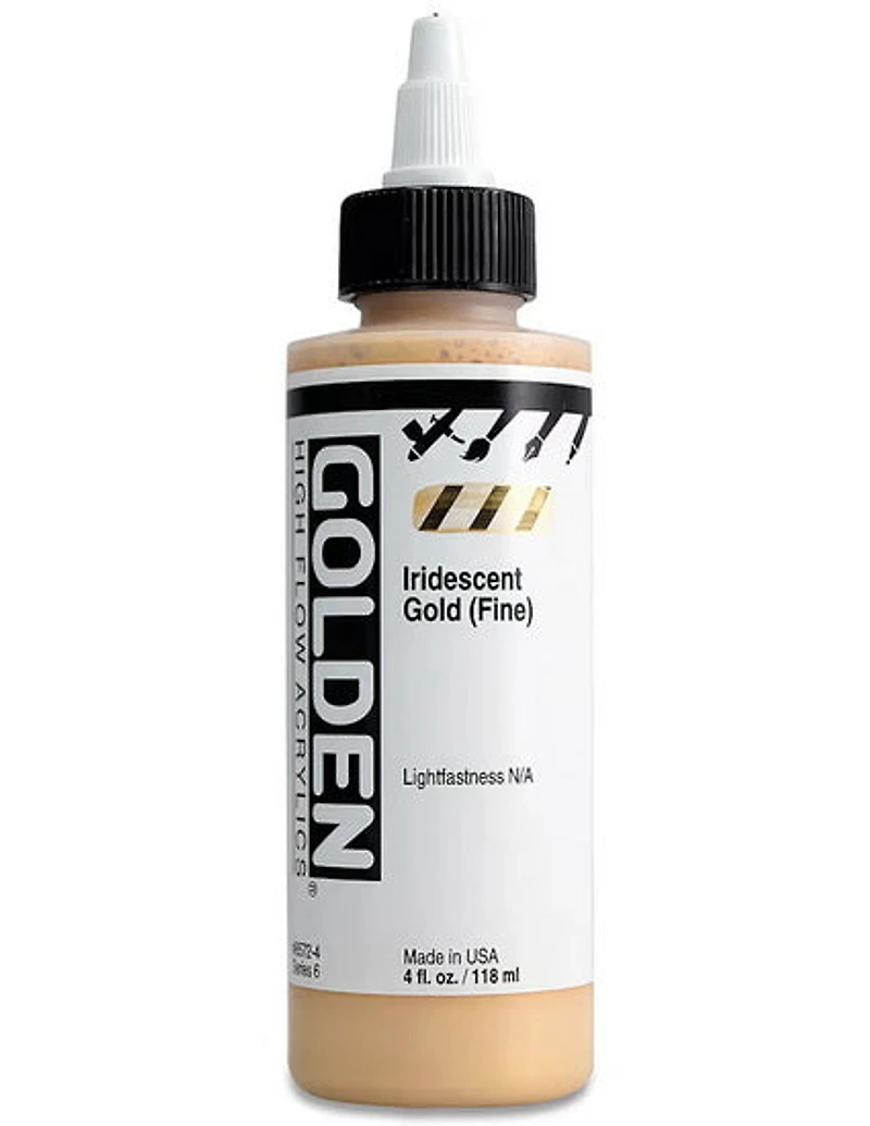 Acrylique high flow - 4 oz or iridescent fin s6