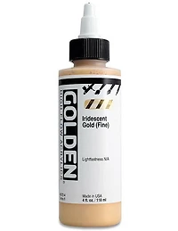 Acrylique high flow - 4 oz  or iridescent fin  s6