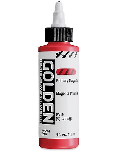Acrylique high flow - 4 oz  magenta primaire  s6