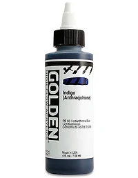 Acrylic high flow - 4 oz  anthraquinone indigo  s7