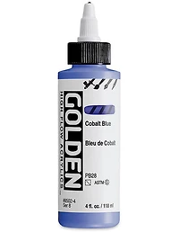 Acrylic high flow - 4 oz  cobalt blue  s8