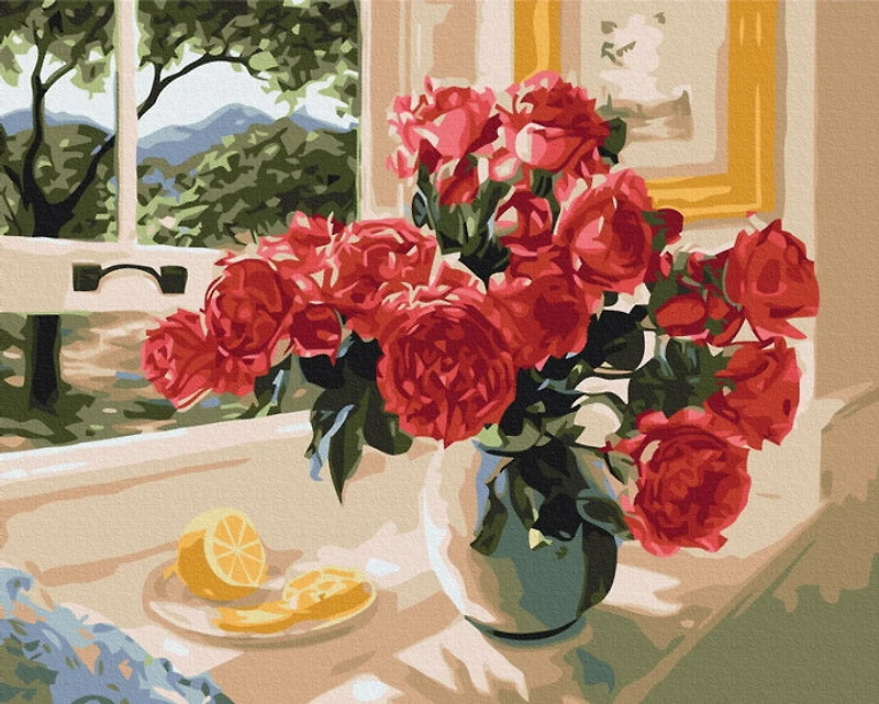 Paint by Number Lemon Accent