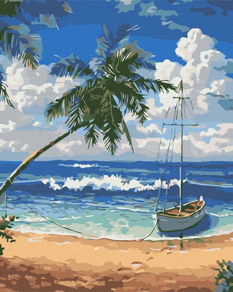 Paint by Number Paradise Island