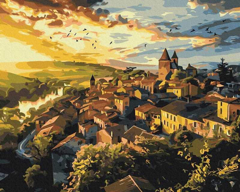 Paint by Number Village