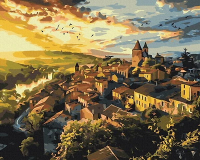 Paint by Number Village
