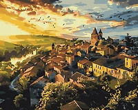 Paint by Number Village