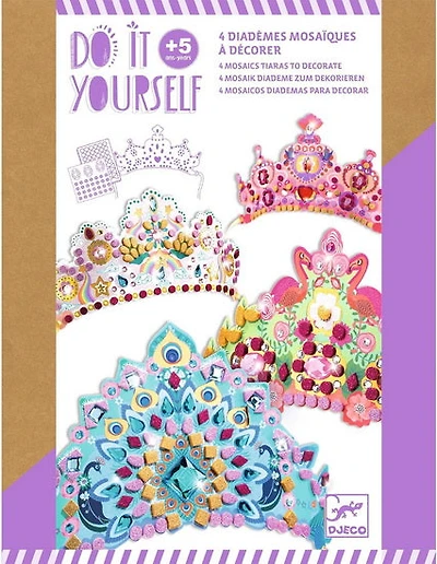 Diy diademes mosaiques/comme princesse