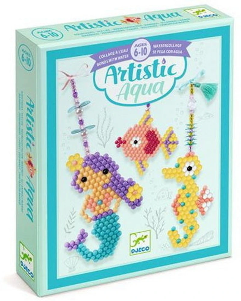 Artistic aqua/sea charm