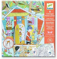 Colouring surprises/ninas play tents