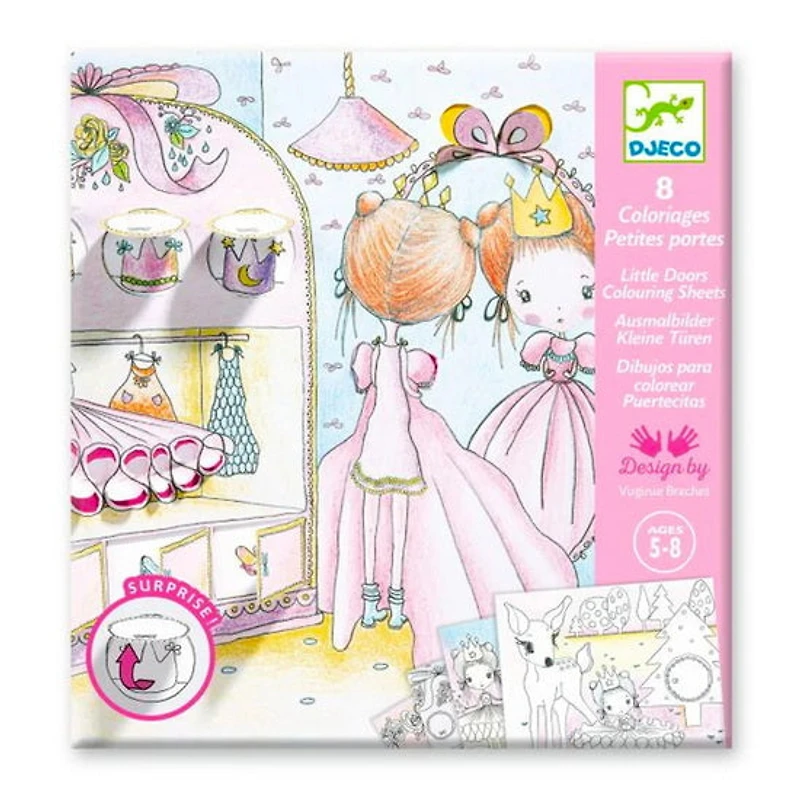 Colouring surprises/portes de pupi
