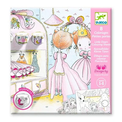 Colouring surprises/portes de pupi