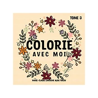 Colorie avec moi : Joyeux Printemps (French Ed.)