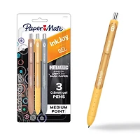 Set of 3 InkJoy Metallic Gel Pens – 0.7 mm