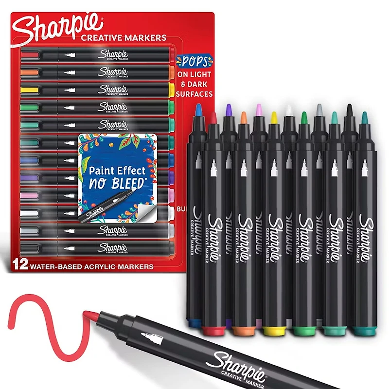 Set of 12 Sharpie Creative Markers
