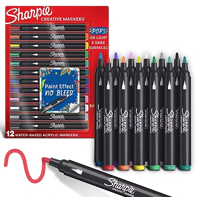 Set of 12 Sharpie Creative Markers