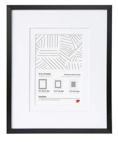 Aluminum Frame Black - 8X10" mat 5X7/4X6"