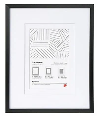 Aluminum Frame Black - 8X10" mat 5X7/4X6"