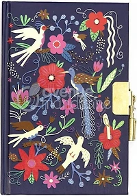 Mandarine journ.intime oiseaux fleurs