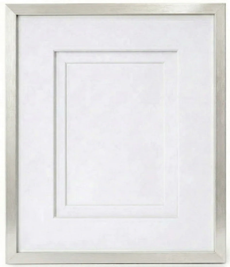 Cadre aluminium argent - 20x30po pp 12x18/11x14po