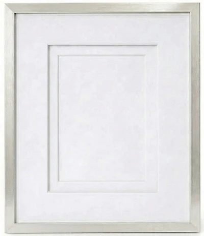 Cadre aluminium argent - 20x30po pp 12x18/11x14po