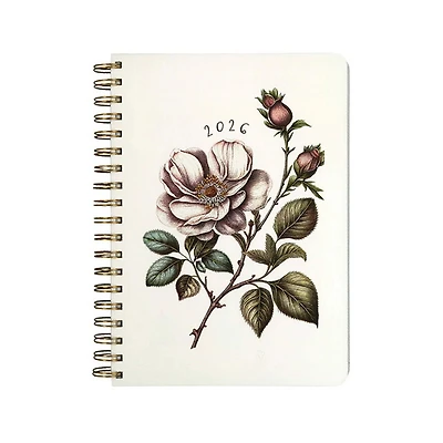 2026 Spiral Planner – Classic Flowers