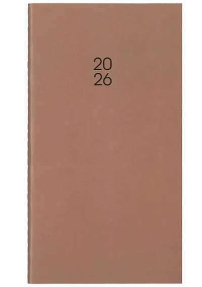 Agenda 2026 mini mocha mousse 1s/2p