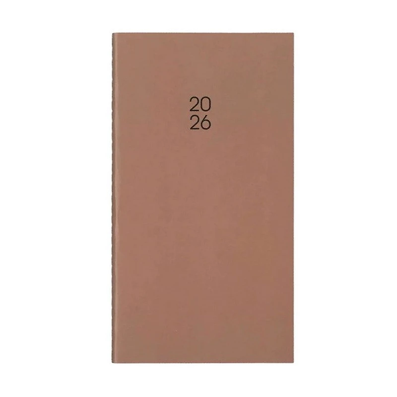 Agenda 2026 mini mocha mousse 1s/2p