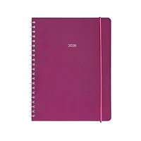 2026 Spiral Planner – Colo Fuchsia 1 Week/2 Pages