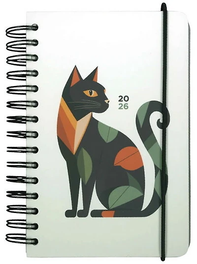 Agenda spirale 2026 Pigma Chat 1j/1p