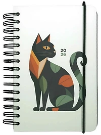 Agenda spirale 2026 Pigma Chat 1j/1p