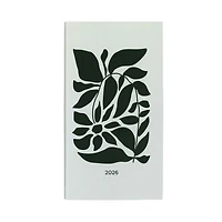 Agenda 2026 Mini-colo Fleurs noires 1s/2p