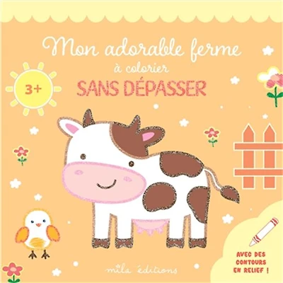 Mon adorable ferme à colorier sans dépasser