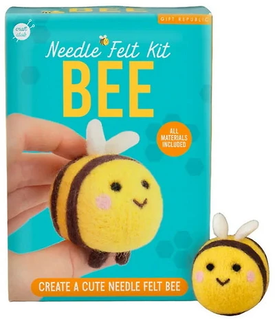 Ens. Feutrage à l'aiguille abeille