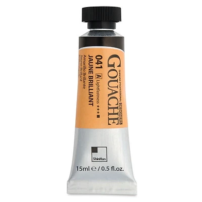 Gouache designers jaune brillant série a - 15ml