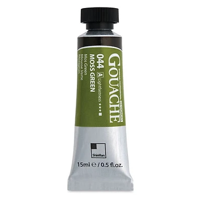 Gouache designers vert mousse série a - 15ml