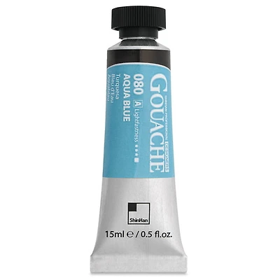 Gouache designers bleu aqua série a - 15ml