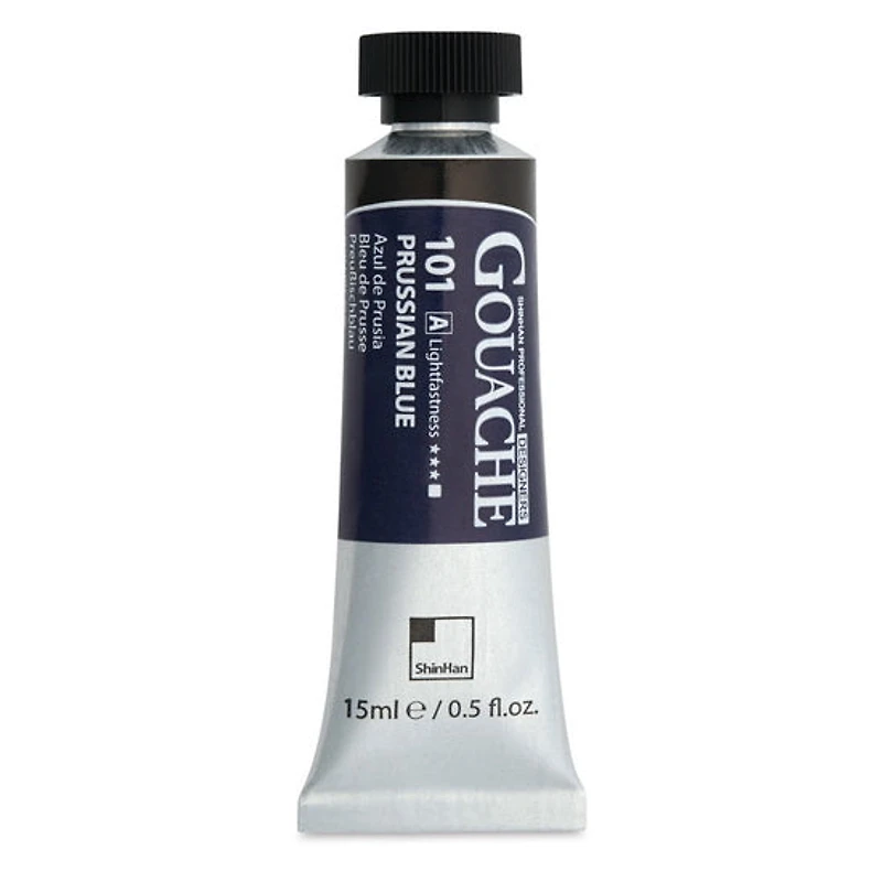 Gouache designers bleu de prusse série a - 15ml