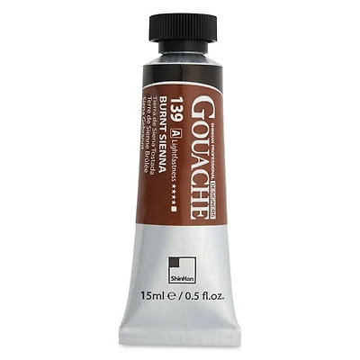 Gouache designers sienne brûlée série a - 15ml