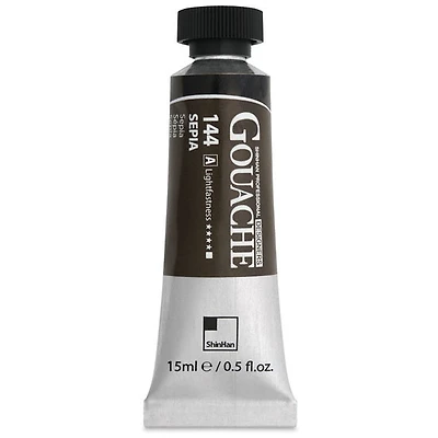 Gouache designers 15ml sépia série a