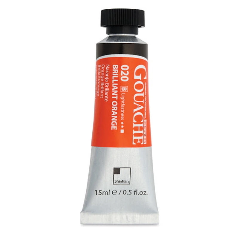 Designers gouache 15ml - bright orange series b