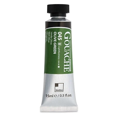 Gouache designers 15ml vert olive série b