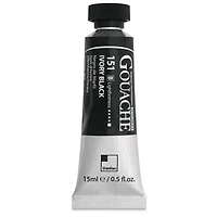 Gouache designers 15ml noir d'ivoire série b