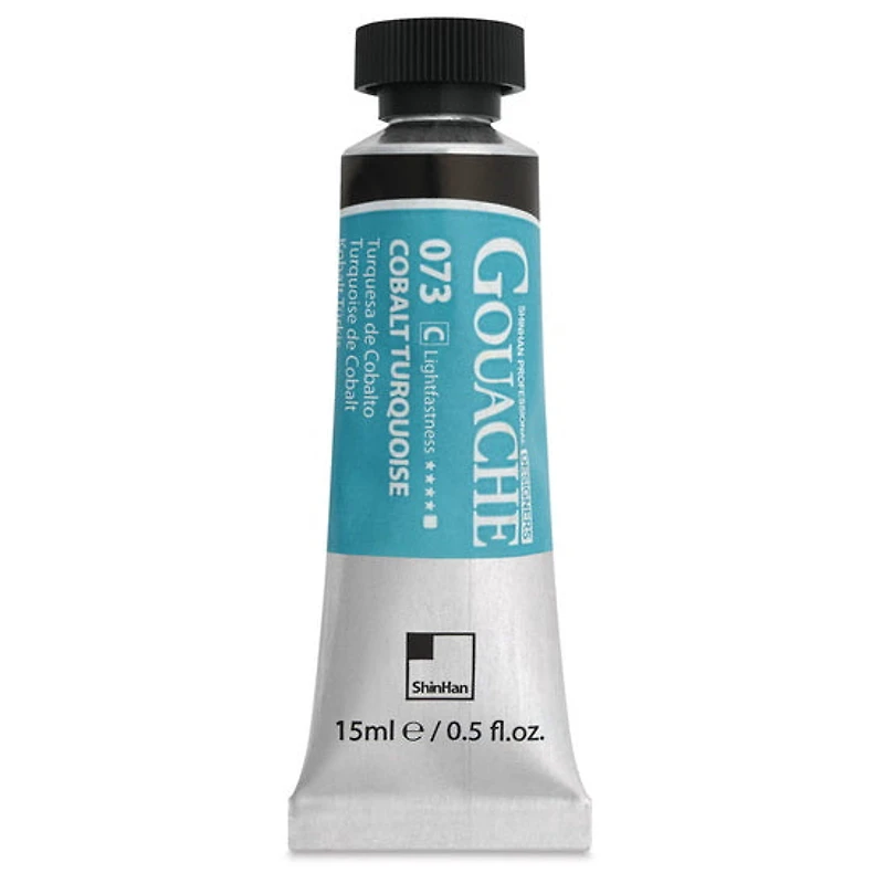 Gouache designers turquoise cobalt série c - 15ml