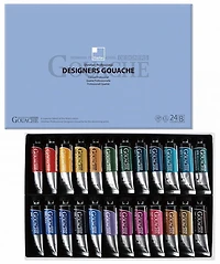 Ens. 24 gouache designers 15ml série b