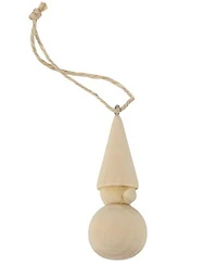 Ornement gnome à décorer