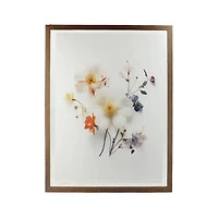 Cadre photo entre 2 vitres noyer 18 x 24