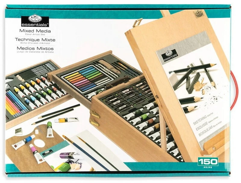 Set of Mix Media Art 150pcs