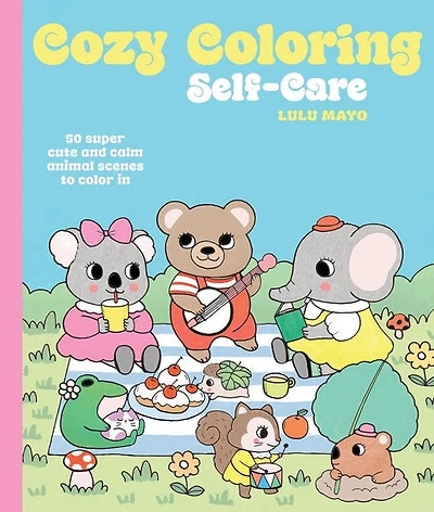 Cozy Coloring : 50 Super Cute and Calm Animal Scenes to Color In